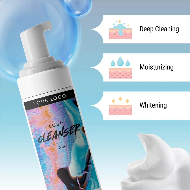 Lash Cleanser  Foam Private Label Shampoo for Eyelash Extension